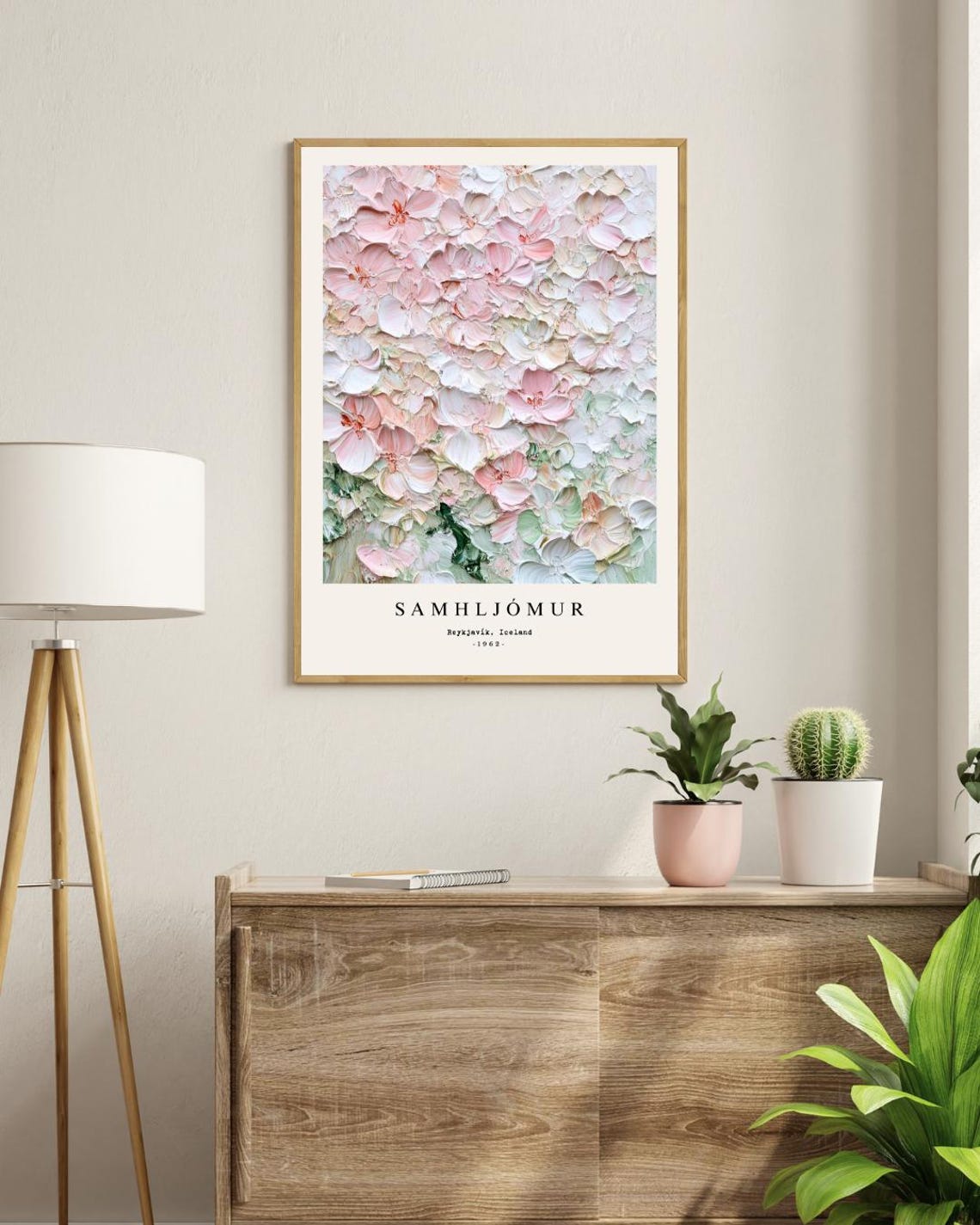 Reykjavik Flower Market Boho Floral Art Print - Image 2