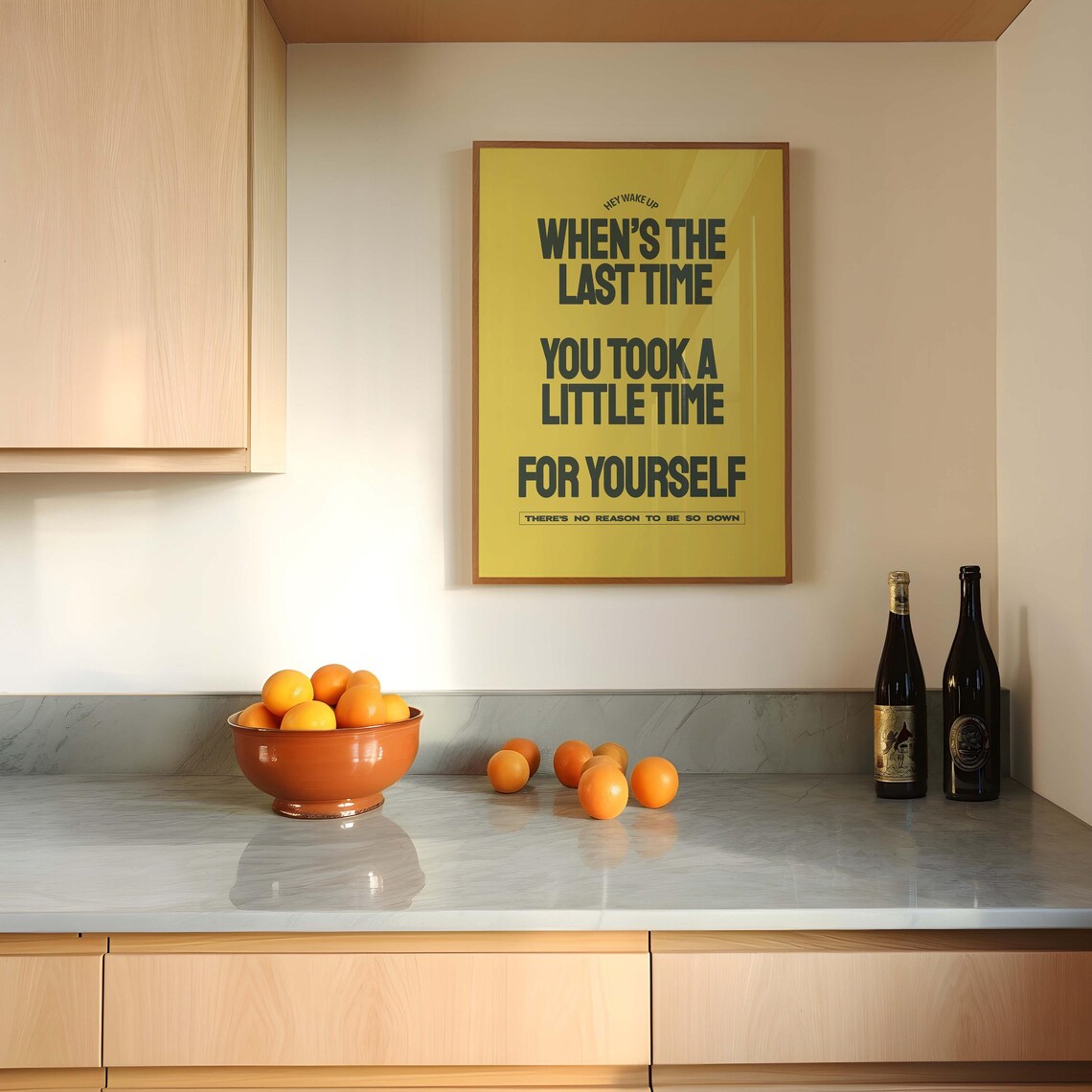 Whens the Last Time You Took a Little Time for Yourself Bold Poster - Image 3