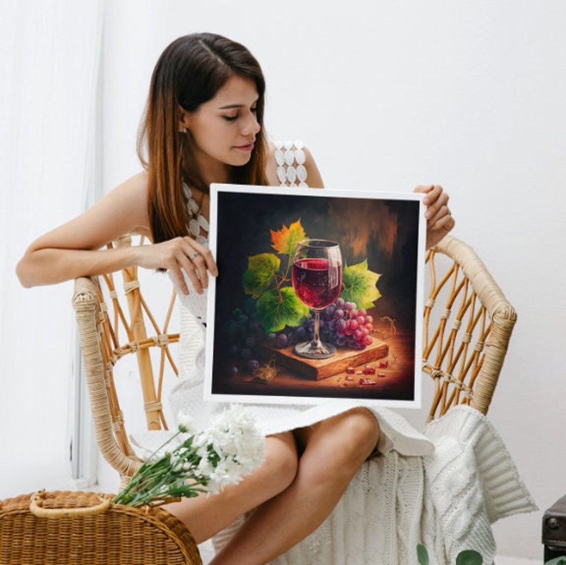 Wine Lover Wall Art, Wine Decor Gift - Image 4