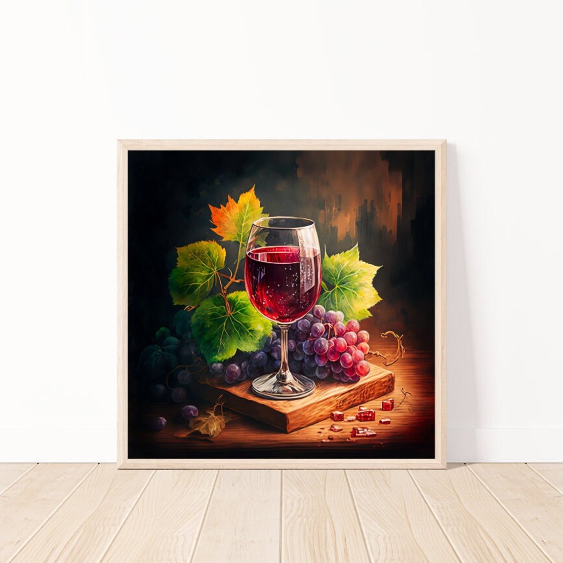 Wine Lover Wall Art, Wine Decor Gift