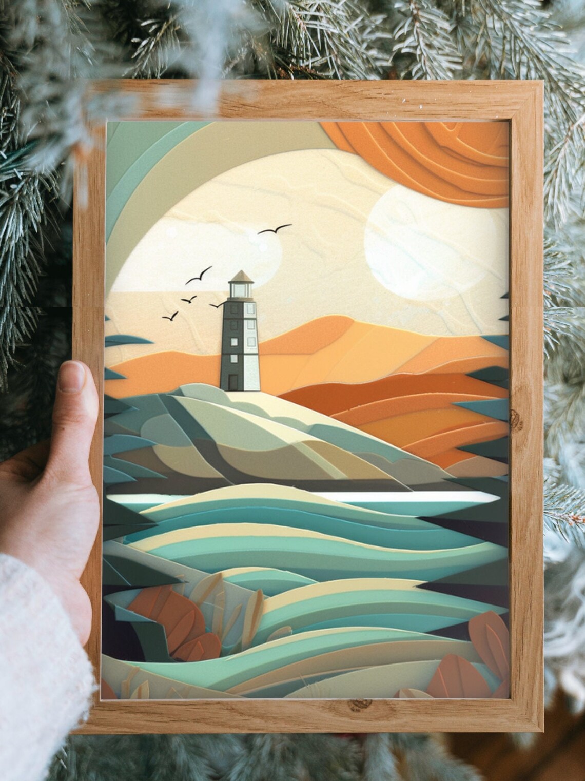 Great Lakes Lighthouse, Minnesota Travel Poster - Image 5