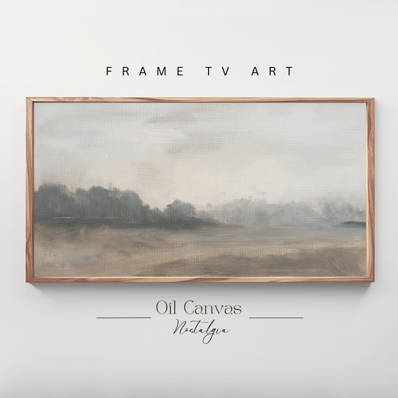 Frame Tv Art Moody Abstract Tv Art Minimalist Art