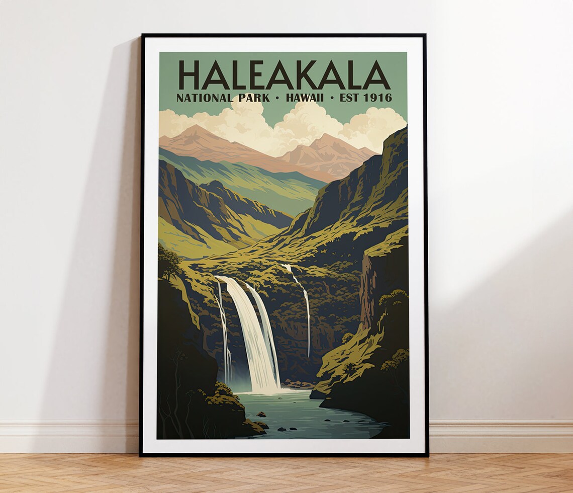 Haleakala National Park At Home Travel Poster