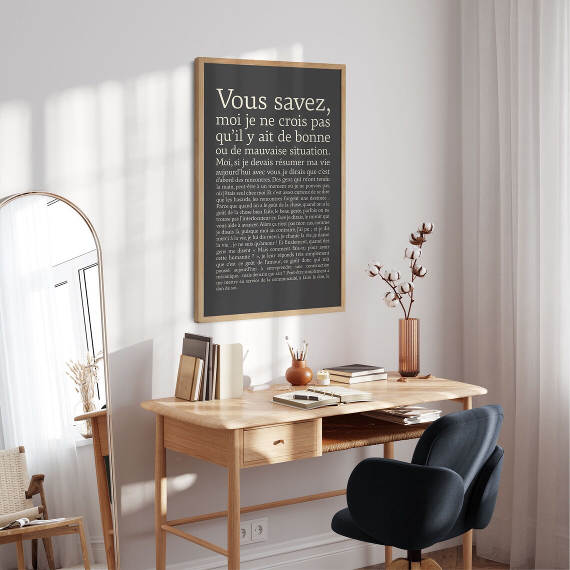 Instant Download Printing Guide Card French Text Sellers Info Poster - Image 3