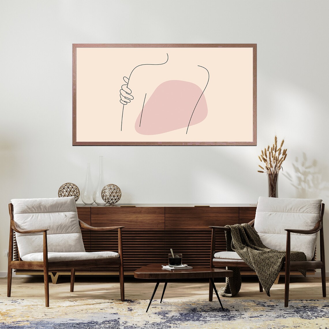 Minimalist Line Art for Frame TV - Image 2