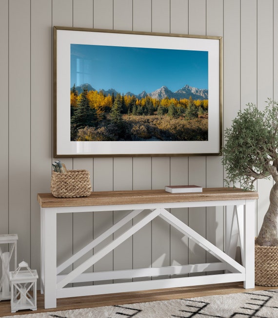 Banff Poster, Larch Valley Mountain Landscape