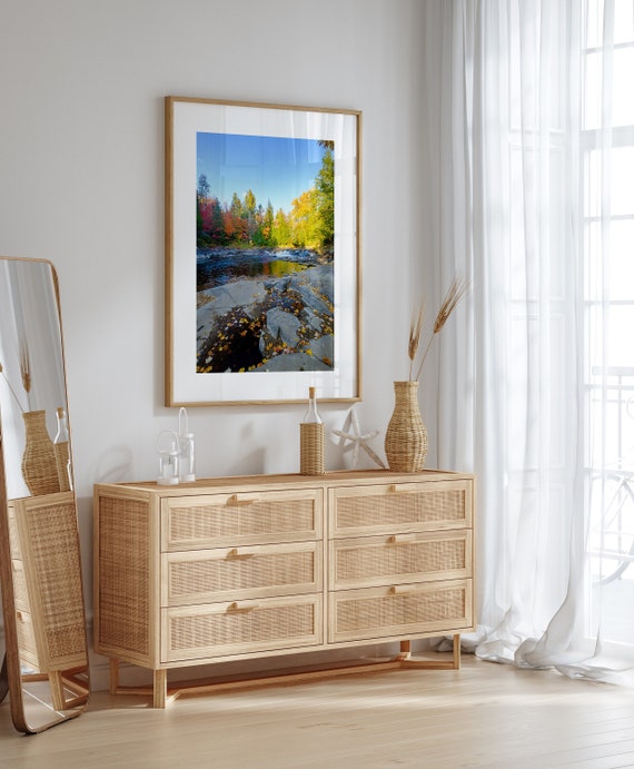 Fall River Photography Print, Algonquin Park Nature
