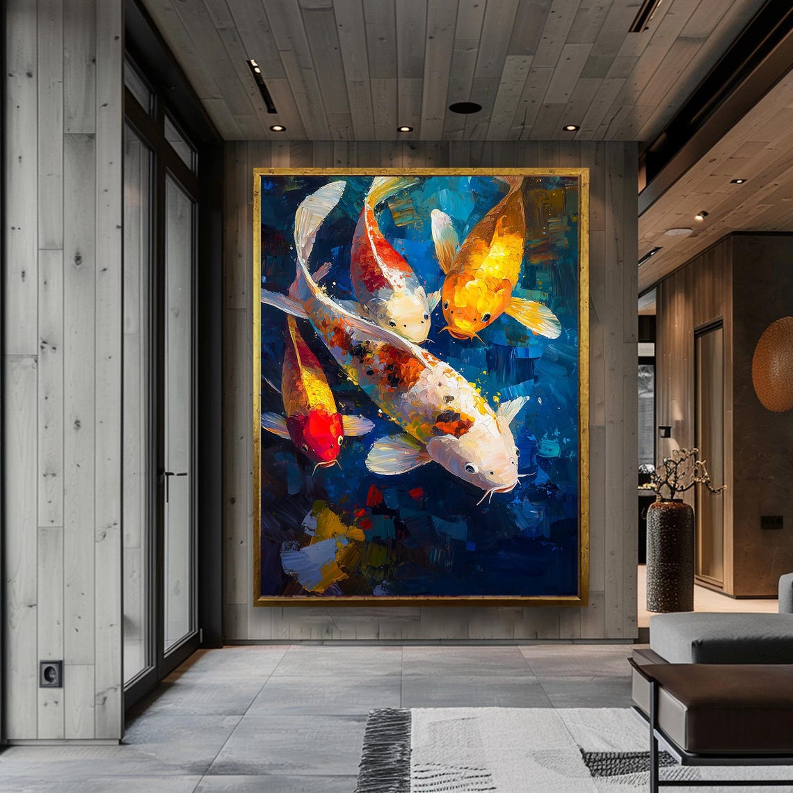 Print Wall Art Home Decor Fish Decor Office Decor Framed Artwork Large Print Fisher Decor Fish Print Fish Poster - Image 2