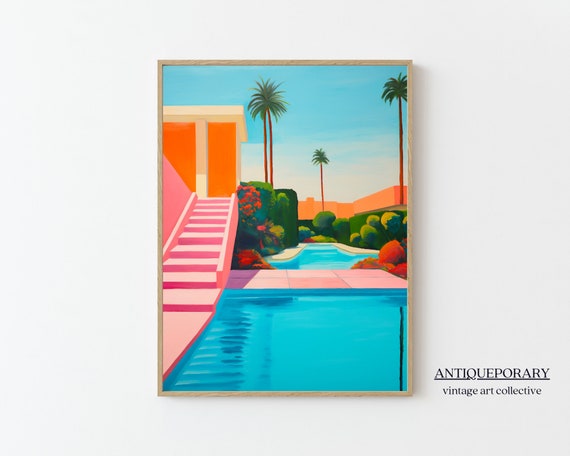 Stunning Architecture Painting Modern Architecture Painting Boho Oil Painting Modern Home Decor Contemporary Art Colorful Home Decor