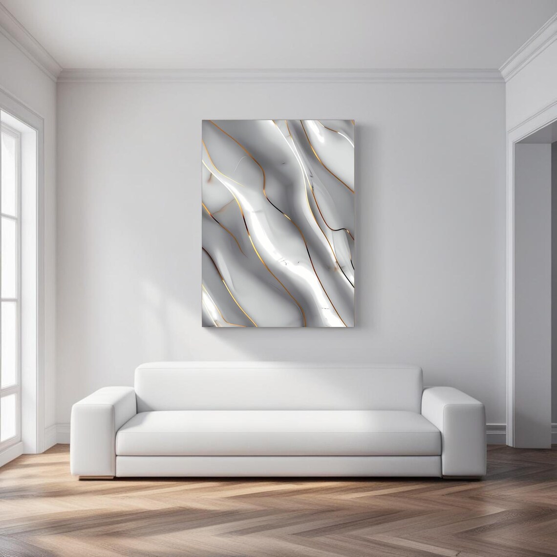 Abstract Marble, Luxury Modern Decor Art Print - Image 5