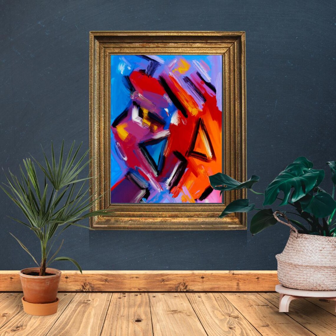 Vibrant Colors Wall Art Print, Home Decor - Image 4
