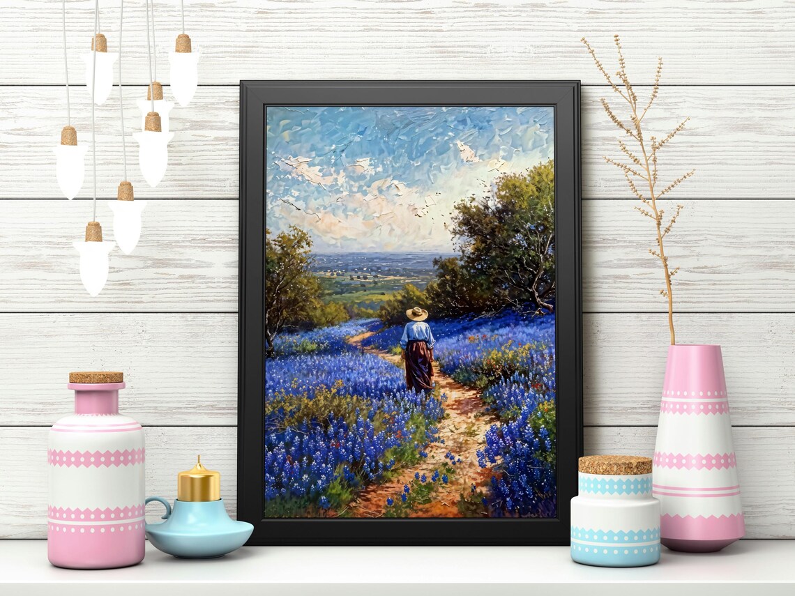 Impressionist Landscape - Traditional Travel Poster - Image 6