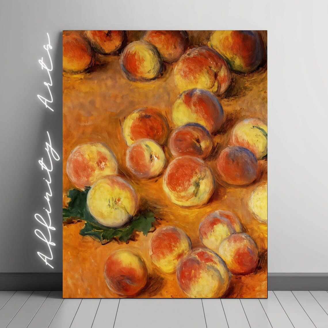 Claude Monet Peaches 1883 Impressionist Art Print
