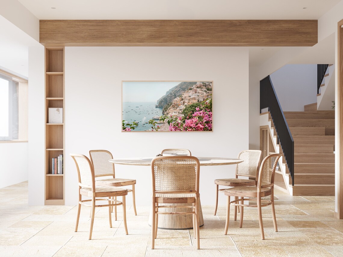 Positano Amalfi Coast Italy Travel Poster - Image 2