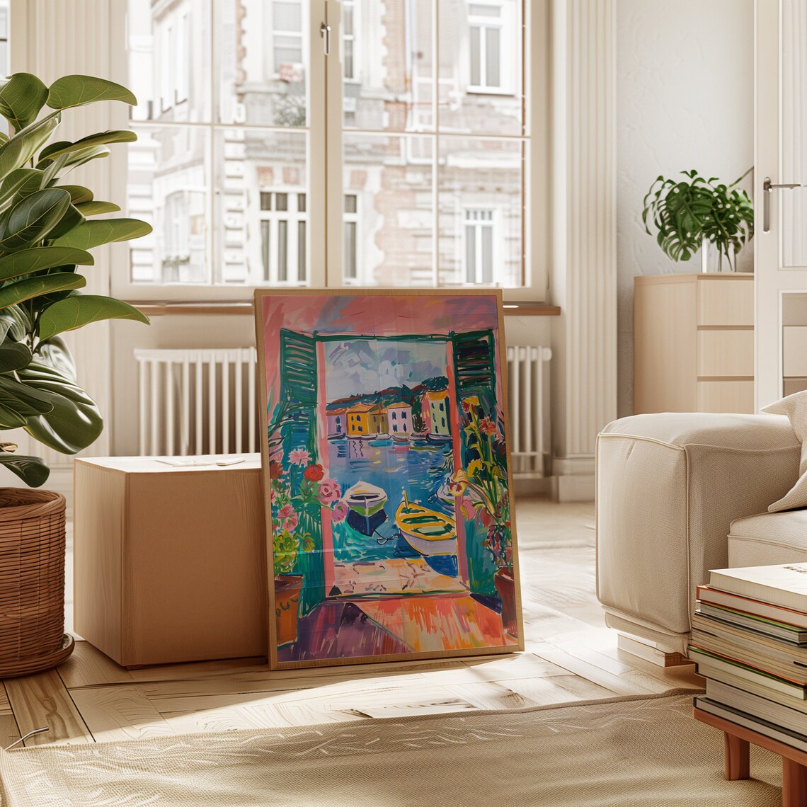 Henri Matisse Open Window Modern Wall Art Print - Image 3