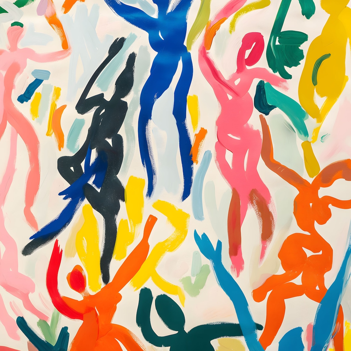 Matisse Abstract Dance Poster, Modern Art Print - Image 3