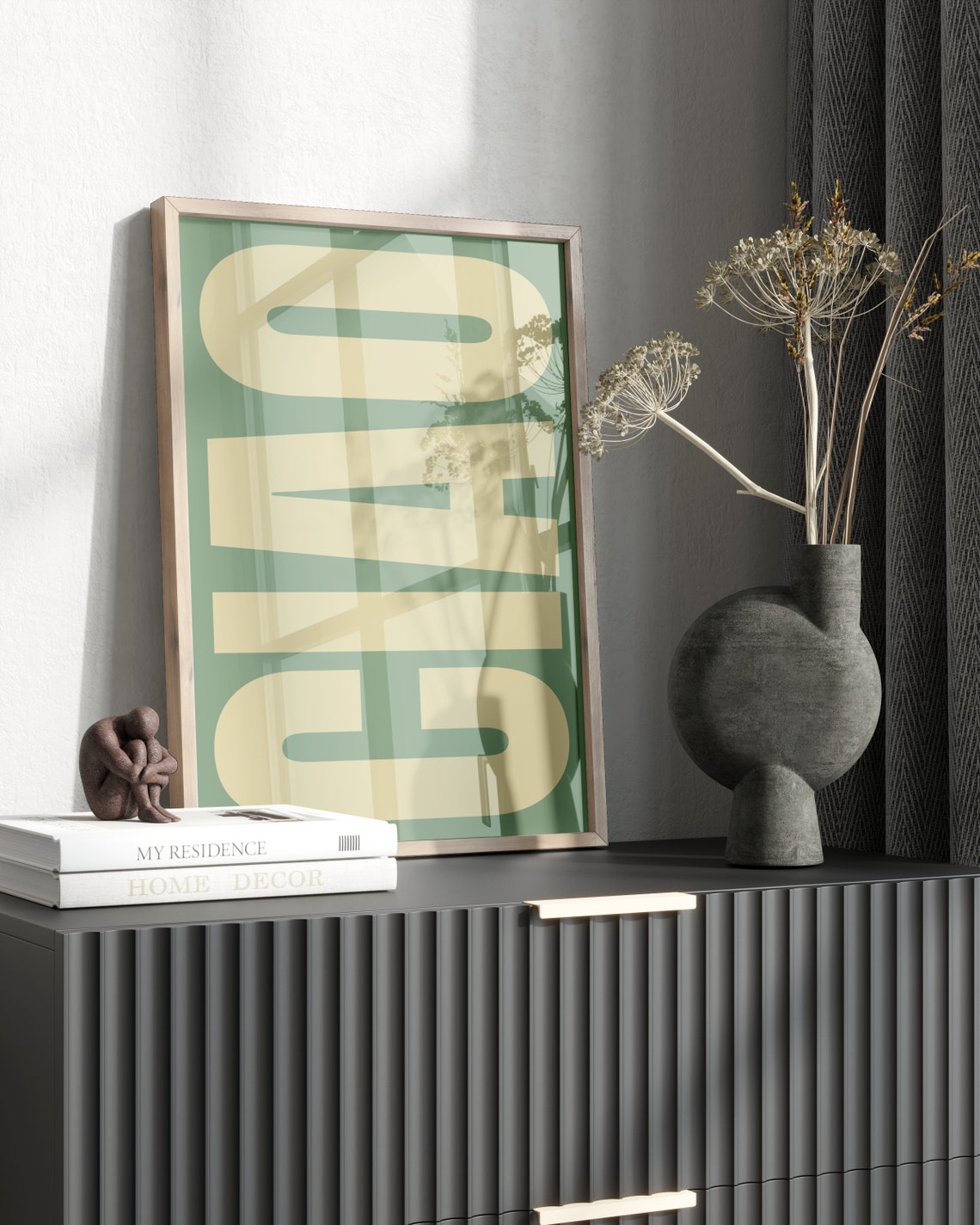 Ciao Typography Poster, Retro Italy Wall Art - Image 2