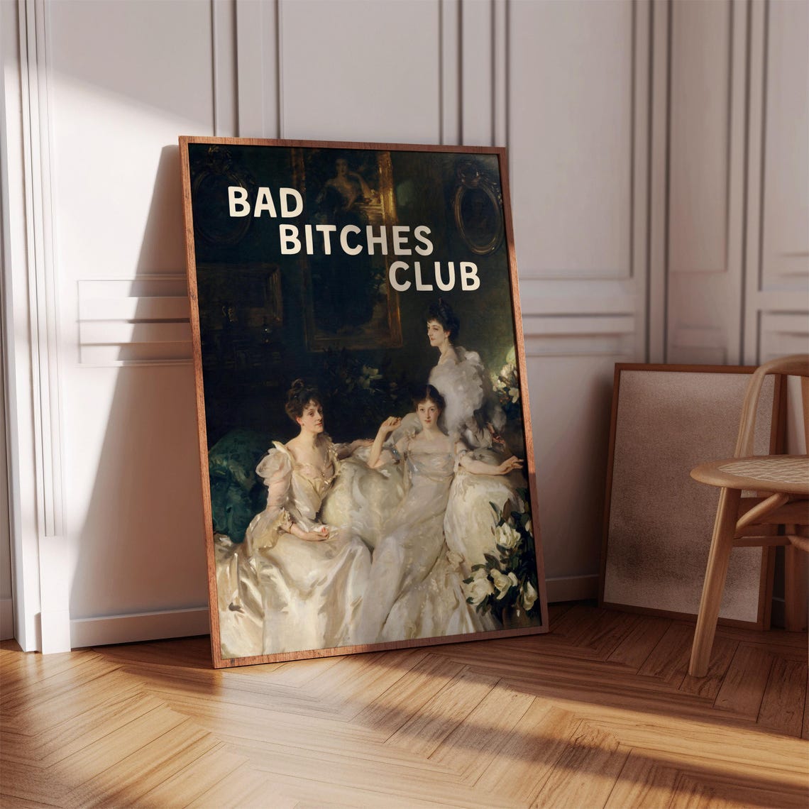 Bad Bitches Club Altered Wyndham Sisters Classic Portrait Poster - Image 6