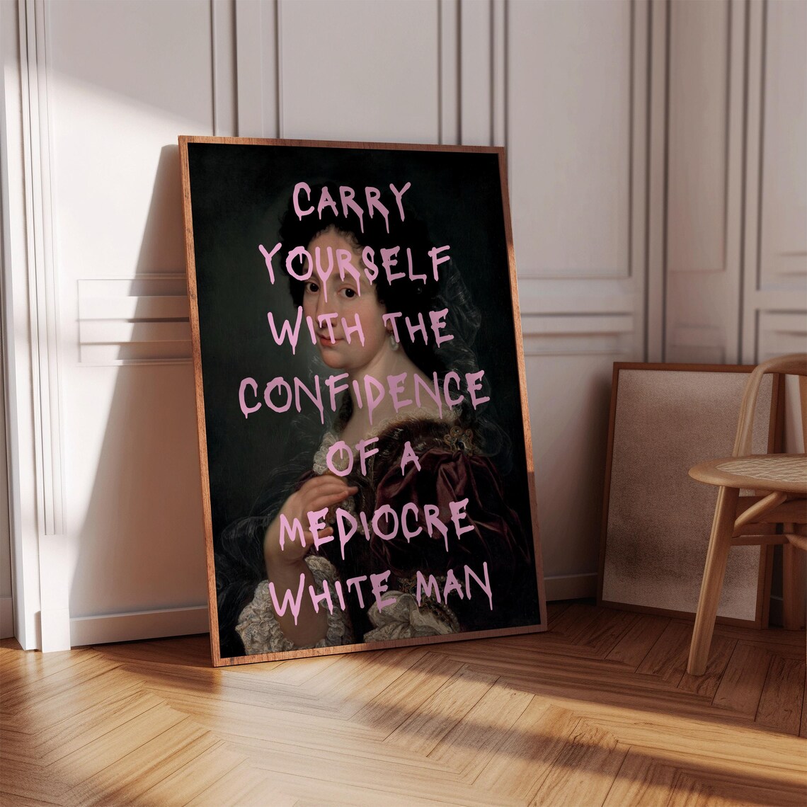 Feminism Poster, Vintage Feminist Quote Art Print - Image 4