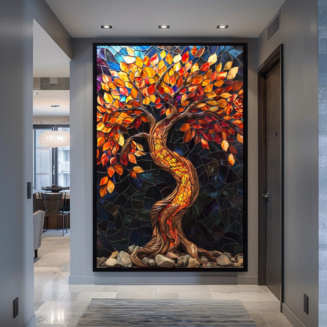 Tree Decor Wall Art Tree Art Extra Large Africa Decor Natural Tree Decor Nature Lovers Gift Home Decor Outdoor Decor Art Decor - Image 2