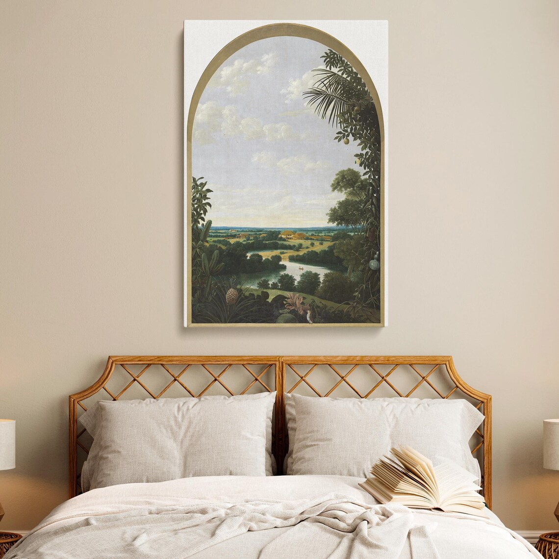 Landscape In Brazil 1652, Historical Tropical Scenery - Image 2