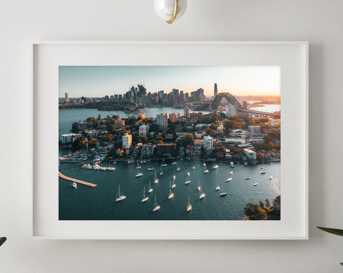 Sydney Harbour, Australia Travel Poster Print - Image 3
