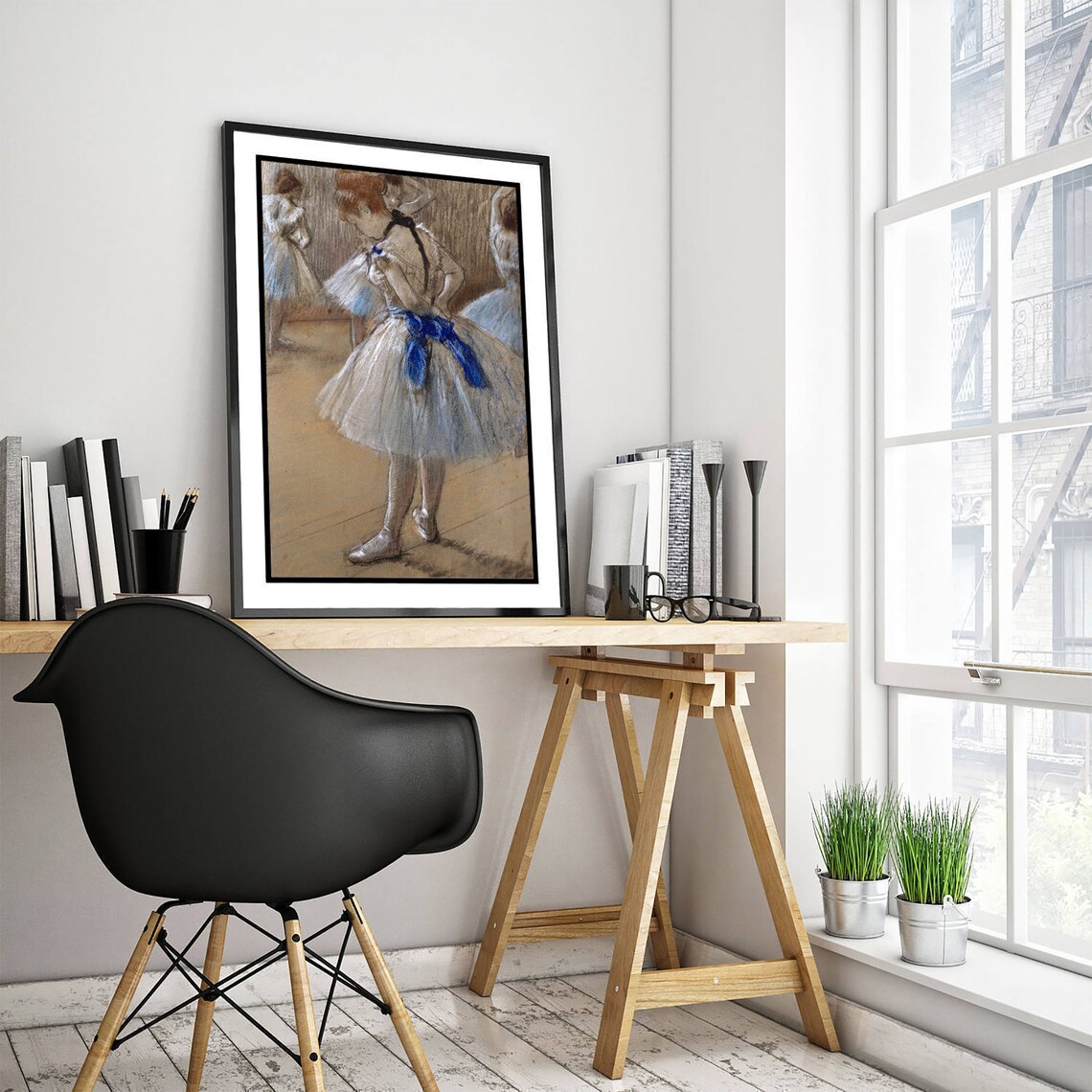 Edgar Degas The Dancer 1880 Ballet Girl Art Print - Image 3
