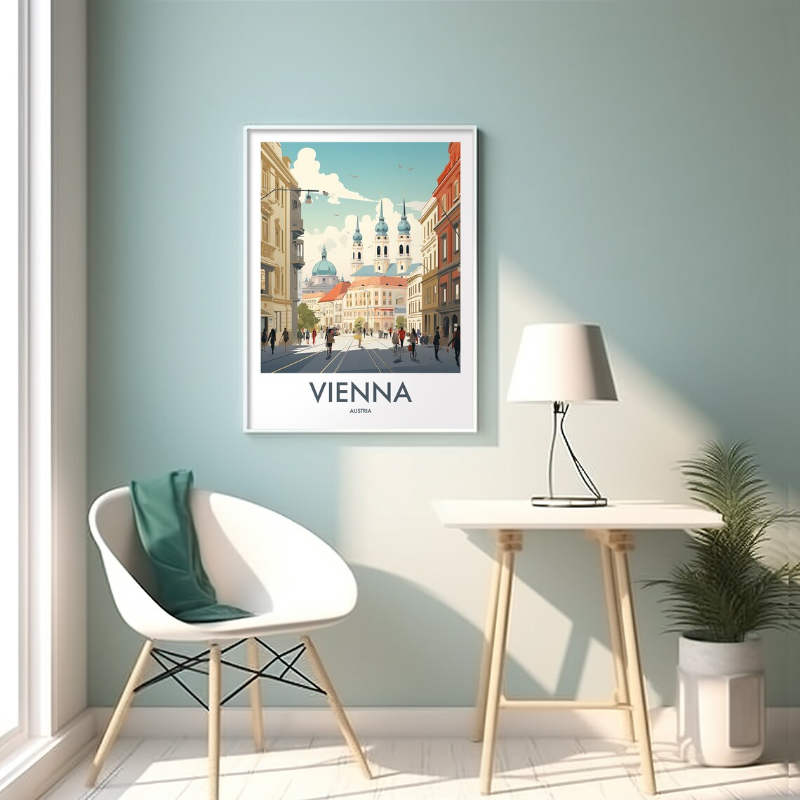 Vienna Austria Travel Gift For Her Poster - Image 2