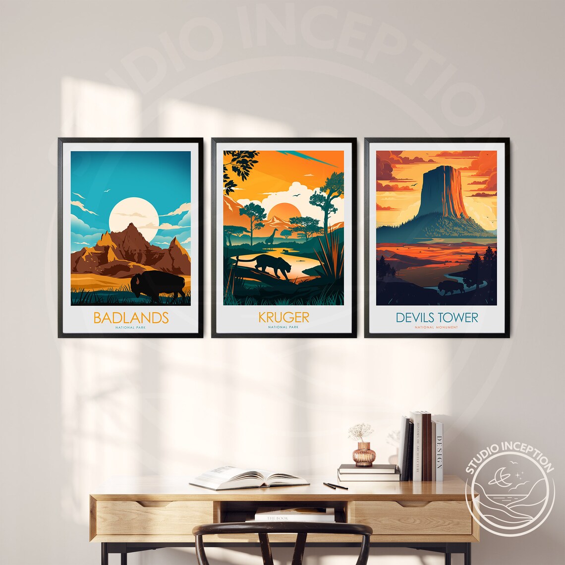 Kruger National Park Travel Poster, Africa Art Print - Image 2