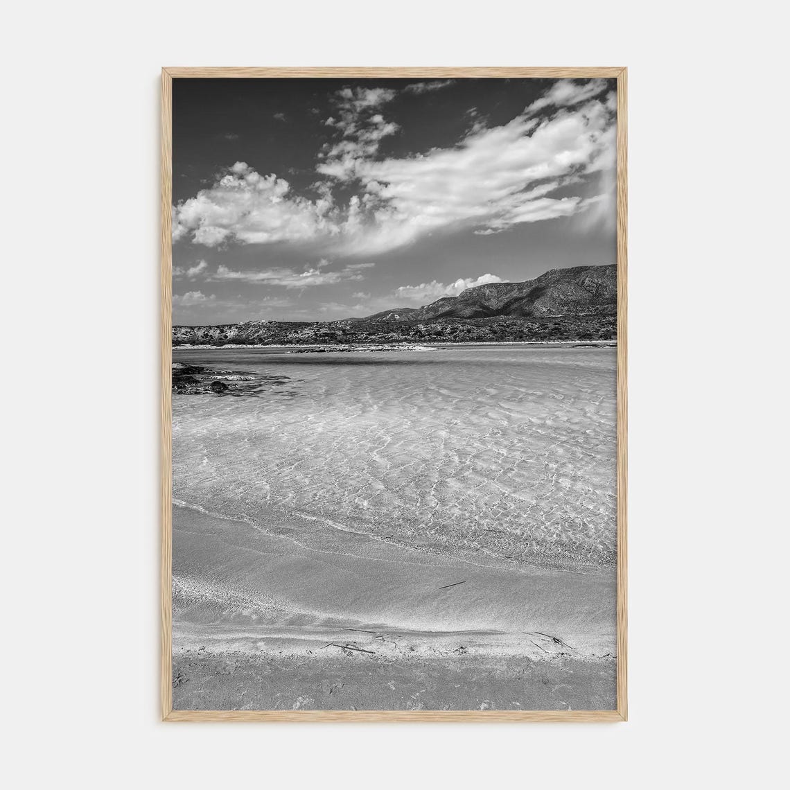 Fine Art Beach Print Black White Photography Poster For Home Decor Coastal Wall Art Nautical Decor Beach Lovers Gift