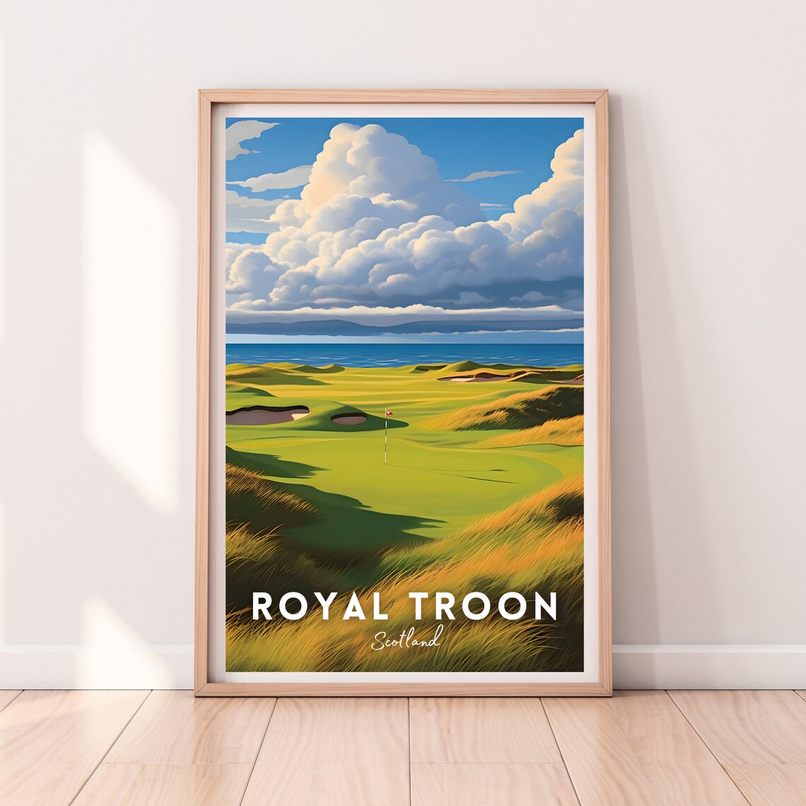 Royal Troon, Scotland Golf Course Art Print