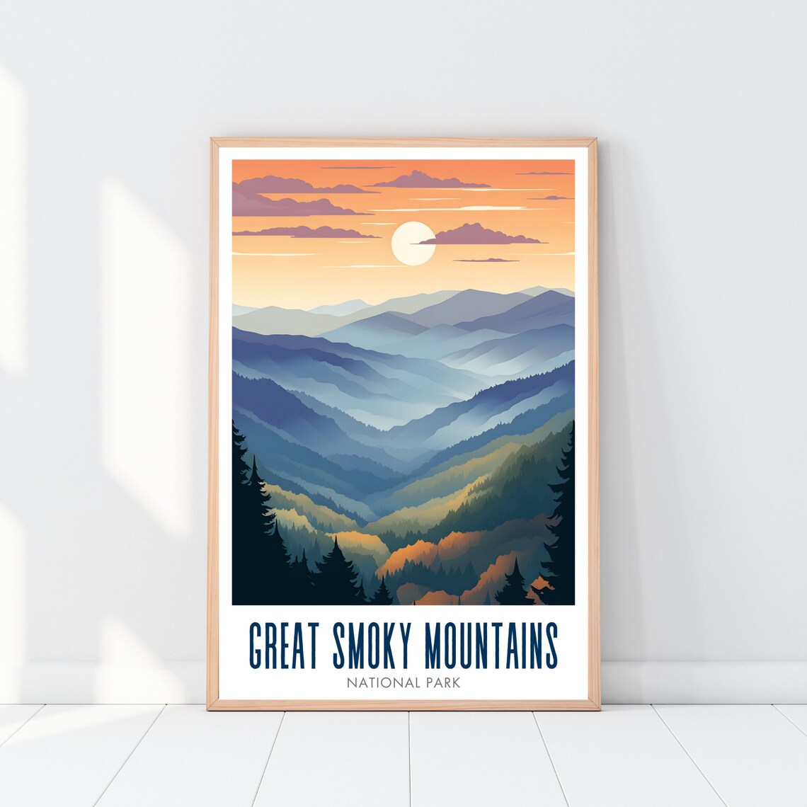 Great Smoky Mountains National Park, Travel Poster - Image 2