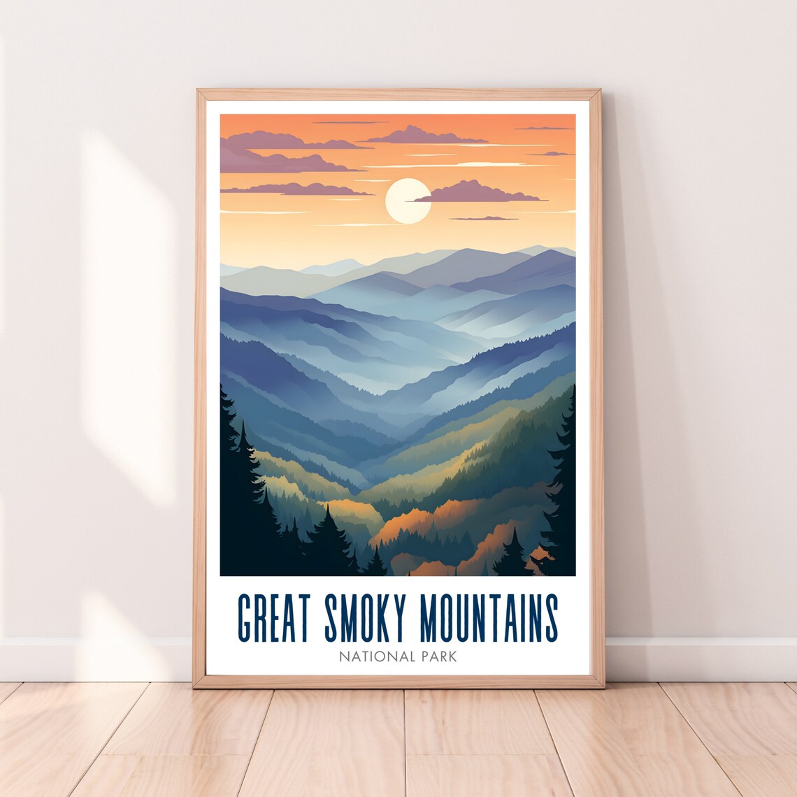 Great Smoky Mountains National Park, Travel Poster