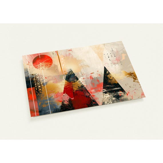 Christmas Postcard Pack Elegant Holiday Greetings Set Of 10