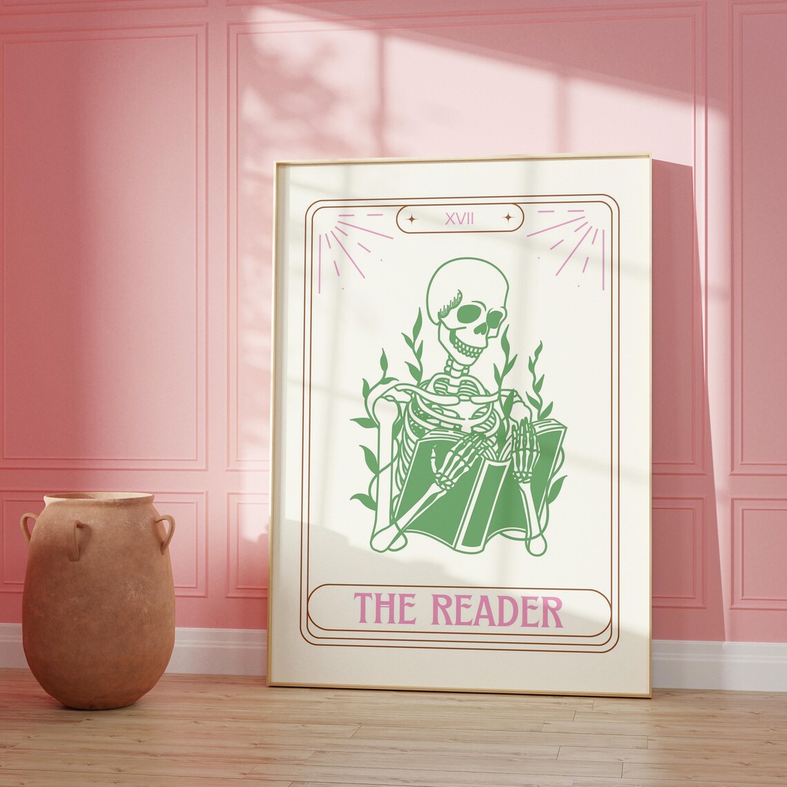 The Reader Tarot Card, Bookish Decor - Image 4