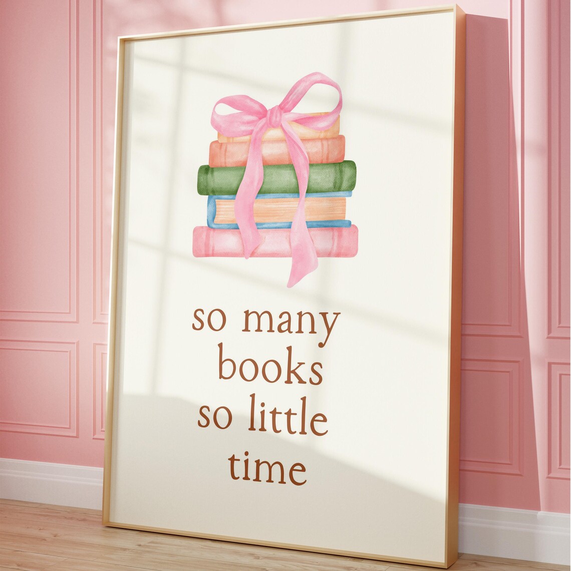 So Many Books, So Little Time - Bookish Poster - Image 5