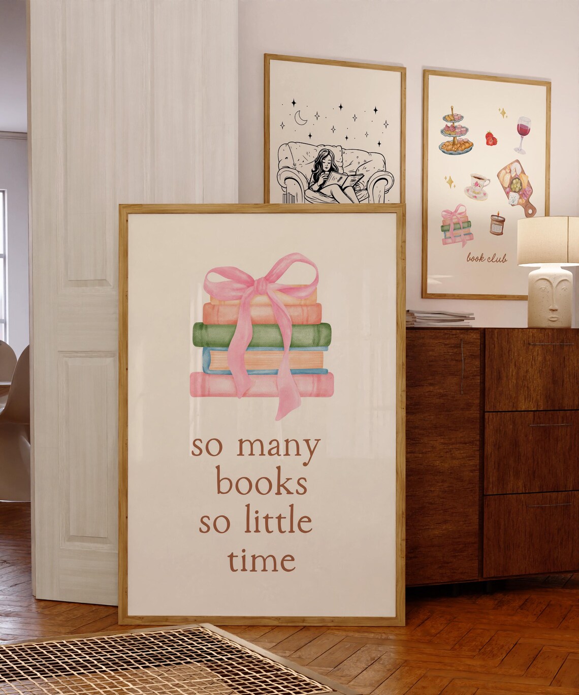 So Many Books, So Little Time - Bookish Poster - Image 4