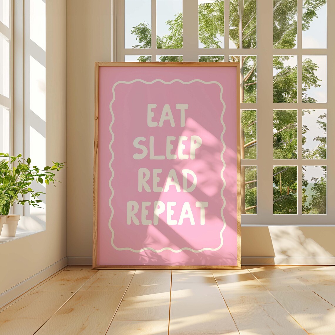 Book Nook Decor Trendy Bookish Humor, Art Print