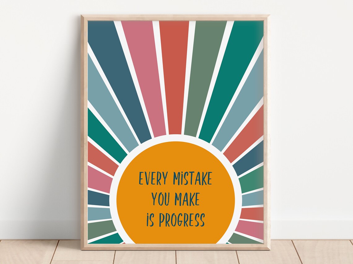 Growth Mindset Poster, Classroom Decor Art Print - Image 2