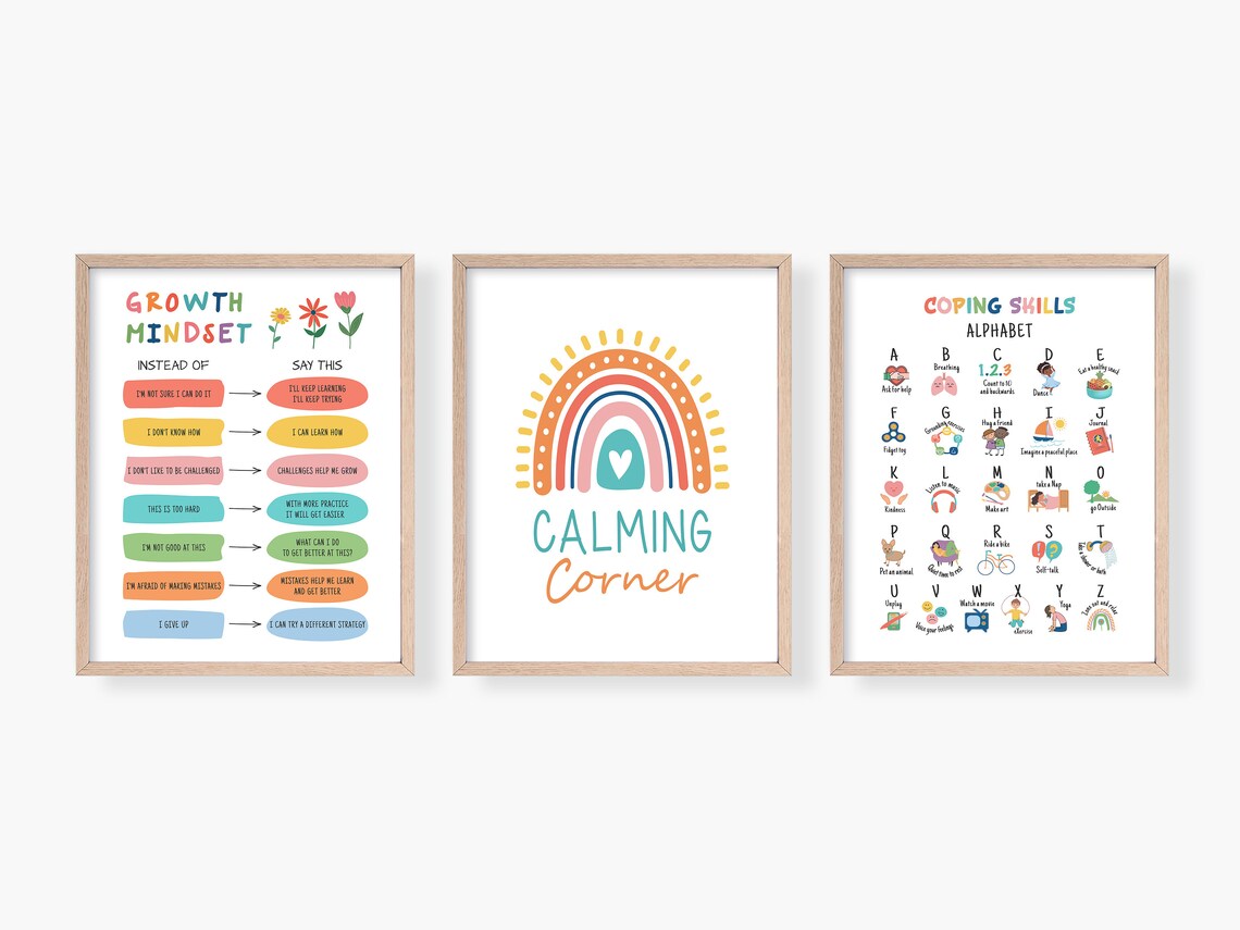 Mental Health Posters for Kids, Psychology Prints - Image 2