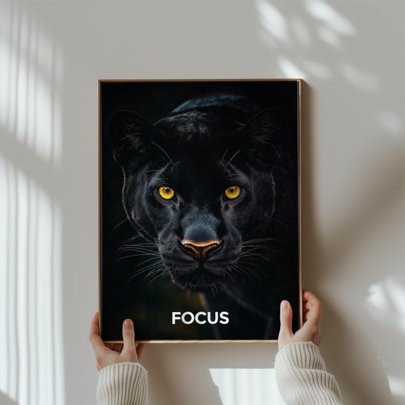 Black Panther Wall Art 1 Better Every Day Motivational Poster Discipline Home Office Gym Poster Inspirational Office Success Quote