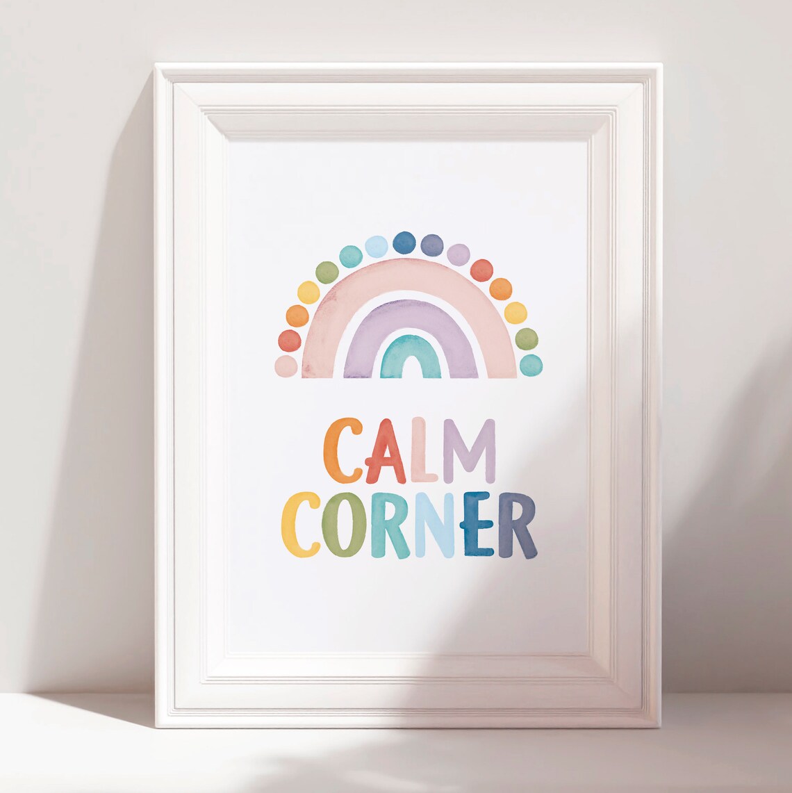 Calming Corner Poster, Classroom Mental Health Decor - Image 3