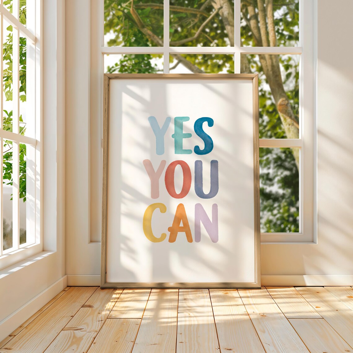 Yes You Can Poster, Kids Classroom Decor - Image 6