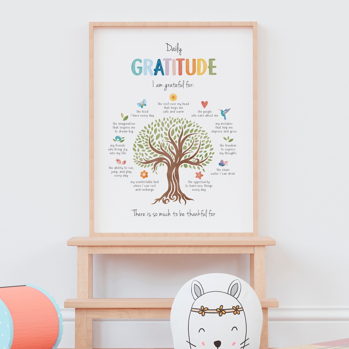 Daily Gratitude Poster, Growth Mindset Office Decor - Image 8