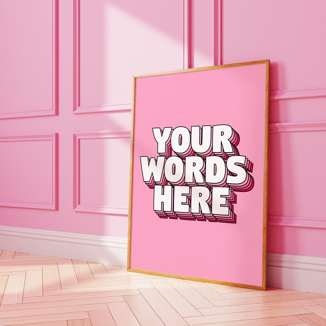 Custom Quote Personalized Typography Art Print
