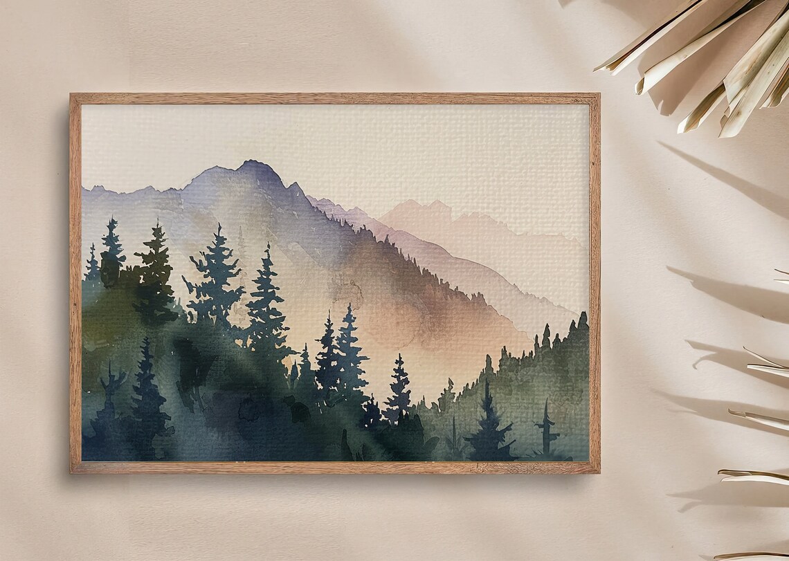 Blue Ridge Parkway North Carolina Wall Art Print - Image 3