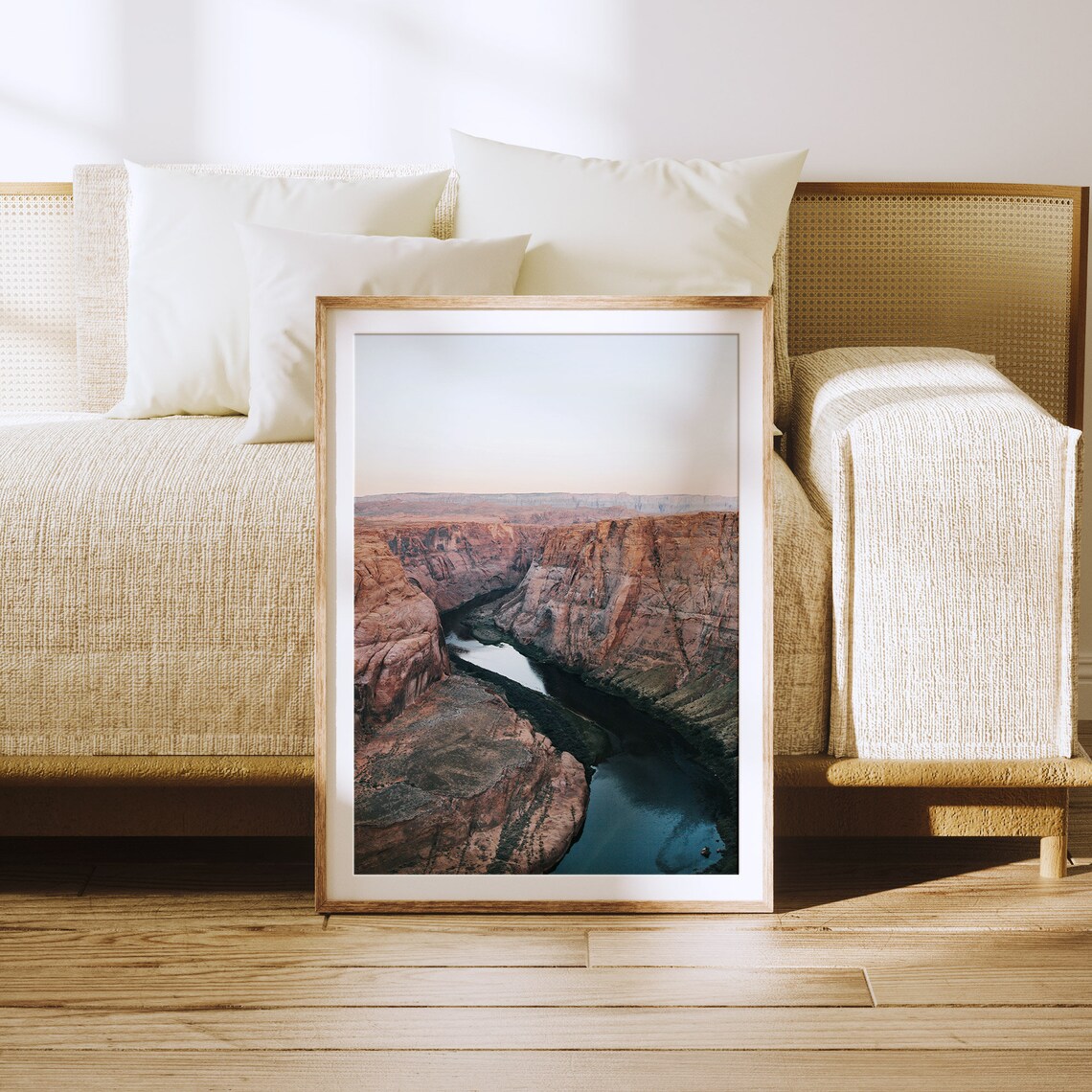 Canyon Boho Southwestern Desert Wall Art Print - Image 3
