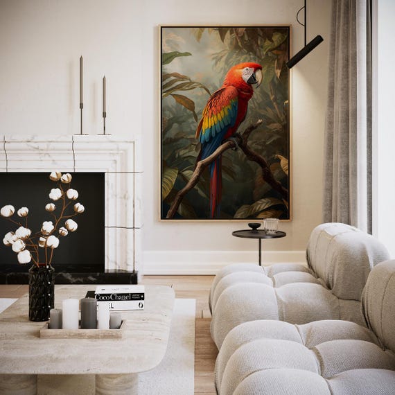 Elegance In The Jungle Artwork Wall Art