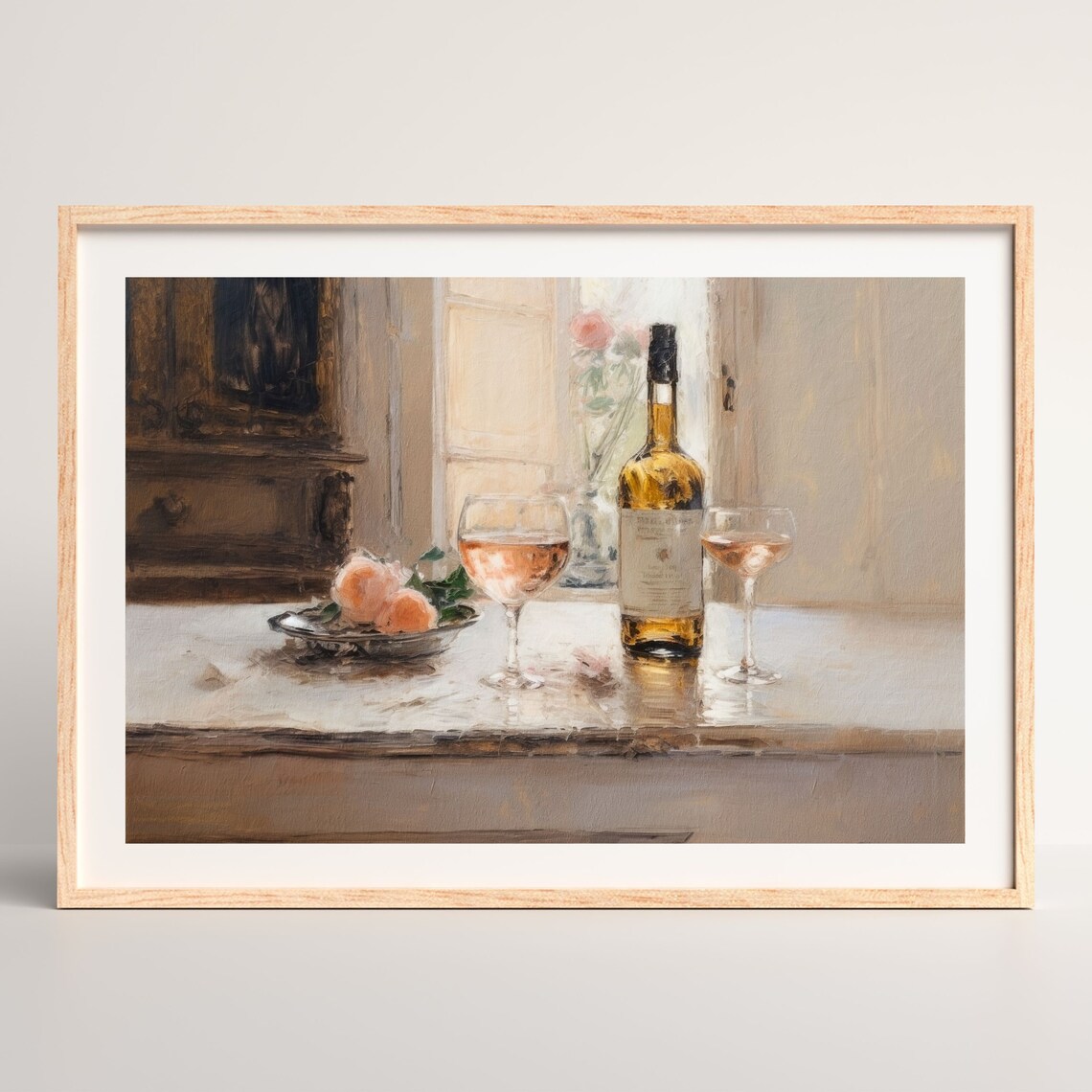 Rustic Still Life Painting, Retro Vintage Art Print - Image 2