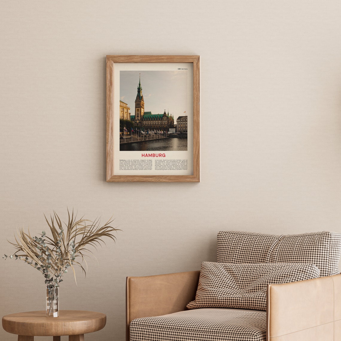 Hamburg Print Film Photo Hamburg Wall Art Hamburg Poster Hamburg Photo Hamburg Poster Print Germany Wall Decor Germany Poster Print - Image 3